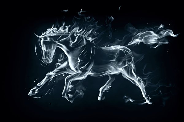 how to type a metal horse