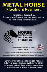Temperament Balancing Formulas for Earth Horses
