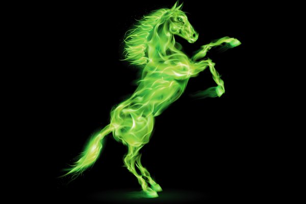 how to type a wood horse